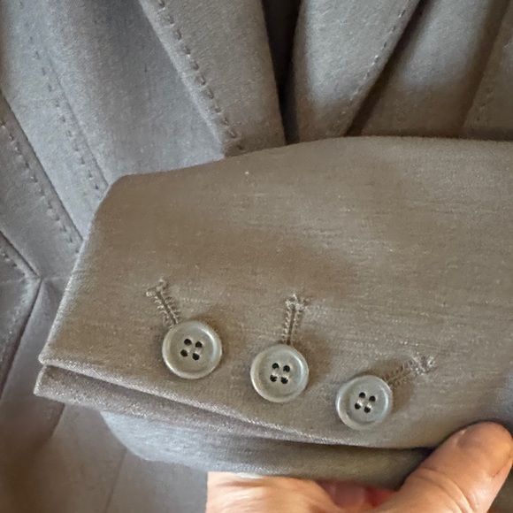 Calvin Klein Women's Classic Gray Suit Jacket - Picture 8 of 11